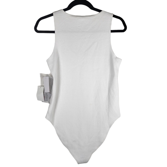 GOOD AMERICAN Womens 4 The Feel Good Body Bodysuit Sleeveless Tank Top Stars New - Picture 6 of 10